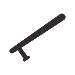 police club isolated icon