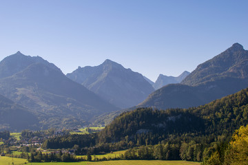 Anblicke rund um den Schwarzensee in Oberösterreich Österreich