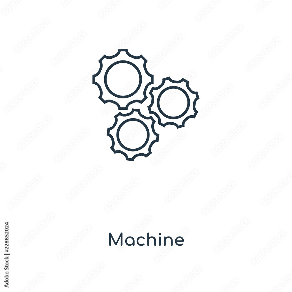 Poster machine icon vector icon vector