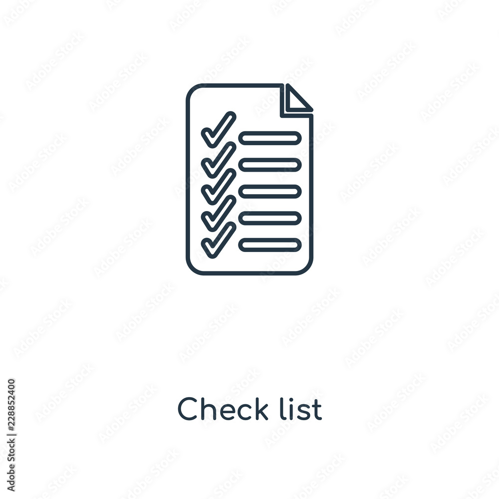 Aufkleber check list icon vector icon vector