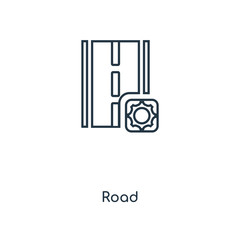 road icon vector icon vector
