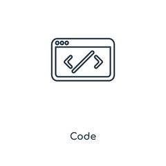 code icon vector icon vector