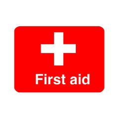 Fototapeta premium First aid sign