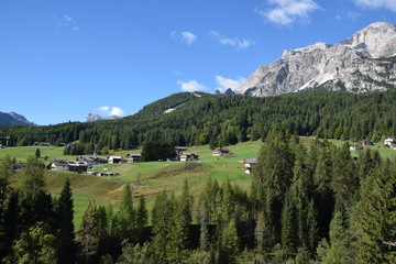 Cortina d'Ampezzo - panorama sulle Dolomiti