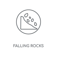 falling rocks icon