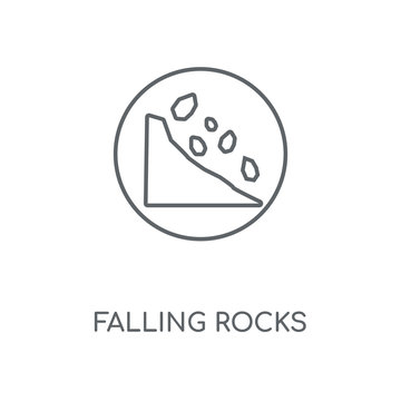 Falling Rocks Icon