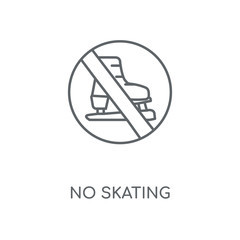 no skating icon