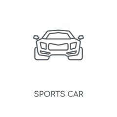 Fototapeta premium sports car icon