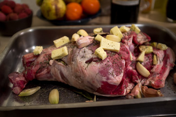 cooking a leg of lamb for the holidays