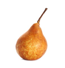 Fresh ripe pear withisolated on white background