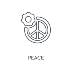 peace sign icon