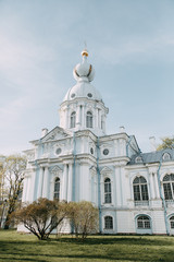 Elements of architecture of historical buildings. The Streets Of St. Petersburg. Temples and...