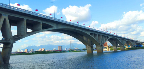 A bridge representing Taipei