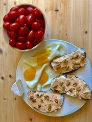 Healthy fortifying breakfast.