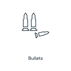 bullets icon vector
