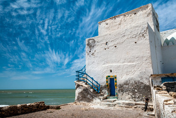 The old semaphore of Sidi Kaouki