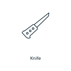 knife icon vector