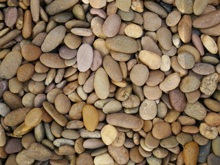 background of smooth stones,aroma stone floor texture