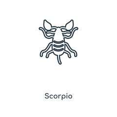 scorpio icon vector