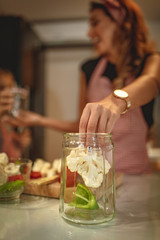Pickling Vegetables In Jar