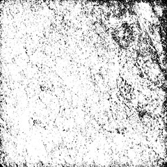 Grunge background abstract black and white. Monochrome texture of dirty surface. Pattern of cracks, chips, scuffs
