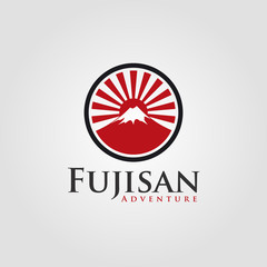 Japanese Fujisan Logo Template