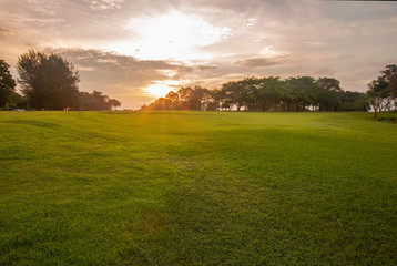 Morning light , Evening light at Ratchaprapha Dam Surat Thani Province, Thailand