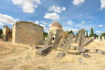 Yeddi Gumbaz mausoleum – a cemetery  south to Şamaxı, Azerbaijan   © robnaw