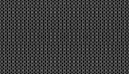 White honeycomb on a black background. Seamless texture