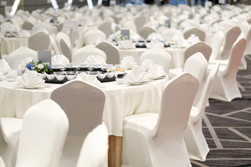 .Beautiful decoration set for wedding party