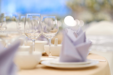 .Beautiful decoration set for wedding party