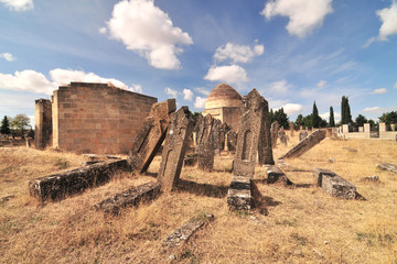 Yeddi Gumbaz mausoleum – a cemetery  south to Şamaxı, Azerbaijan   © robnaw