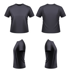 T Shirt Mockup Template design vector