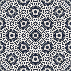 seamless vector traditional geometric arabic pattern. design for packaging, interior, print