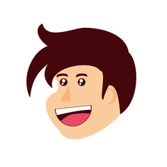 head of child boy avatar character