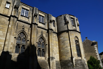 Fototapeta na wymiar Palais des ducs et comtes à Poitiers