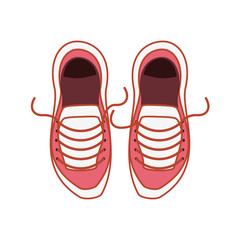 shoes for practice sport isolated icon