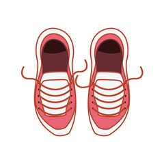 shoes for practice sport isolated icon