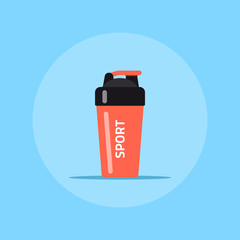 Fitness shaker icon