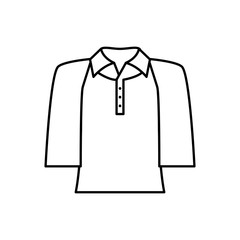 male tennis uniform shirt