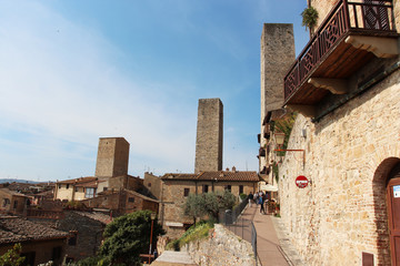 San Gimignano (Italy) village