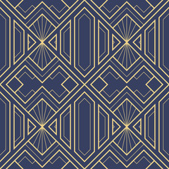 Abstract art deco seamless pattern 02