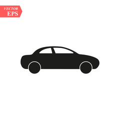 Car. monochrome icon on white background. eps 10