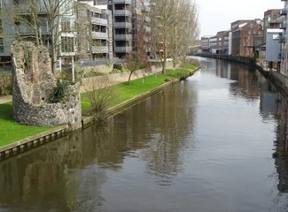 River Wensum, Norwich, Norfolk, England, UK
