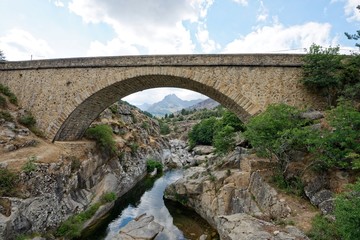 Frankreich - Korsika - Naturpark Korsika - Brücken bei Albertacce