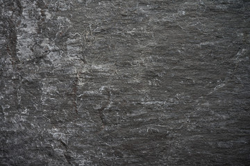 Dark grey black slate stone background