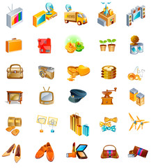 Different types of objects