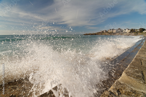Saint Lunaire Plage De Longchamps Stock Photo And Royalty