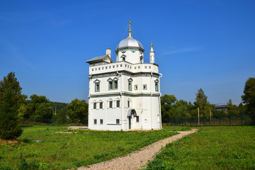 The skit of Patriarch Nikon was built in 1658 by architect Averky Mokeev in the likeness of...