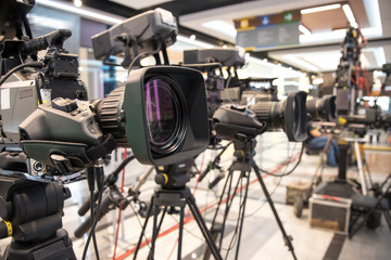 shooting a concert on television